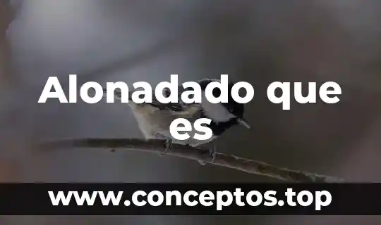 Que es es un animal endemico 4 Alonadado que es