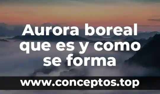 Que es forma figura y espacio 6 Aurora boreal que es y como se forma