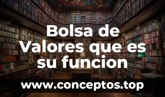 Que es ser un trader en la bolsa 3 Bolsa de Valores que es su funcion