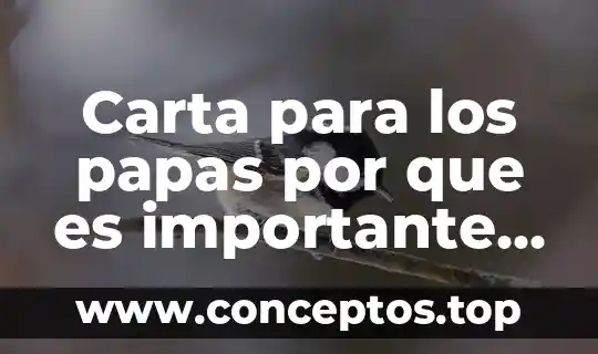 Qué es una carta explicación para niños de preescolar 7 Carta para los papas por que es importante el preescolar