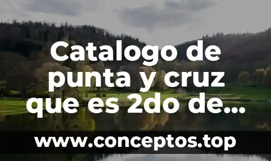 Qué es el movimiento internacional de la cruz roja 8 Catalogo de punta y cruz que es 2do de secundaria