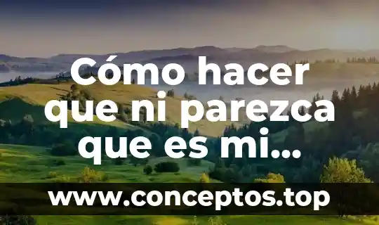 Cómo hacer que ni parezca que es mi cuenta falsa
