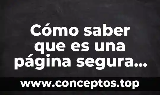 Por que es importante saber del metabolismo humano yahoo 8 Cómo saber que es una página segura de información