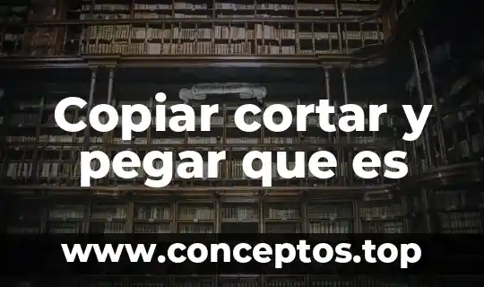 Qué es icono de pegar cortar portapapeles en power point 3 Copiar cortar y pegar que es