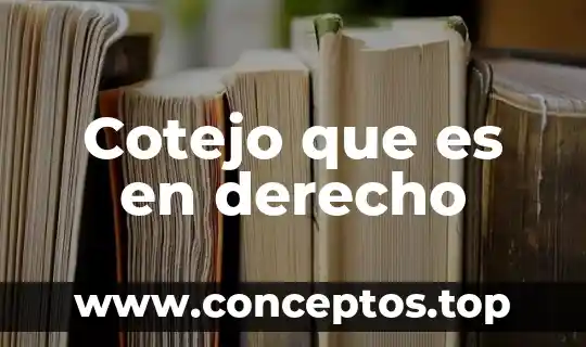 Que es el derecho hebreo 8 Cotejo que es en derecho
