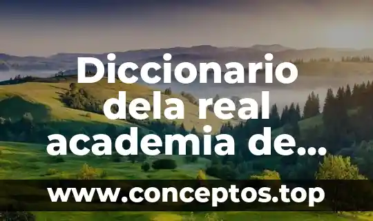 Diccionario dela real academia de lengua española que es premisa