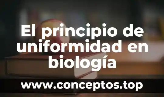 Que es un clan biologia 7 El principio de uniformidad en biología
