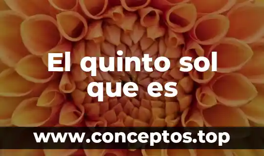 Que es el calculo mental en quinto grado 3 El quinto sol que es