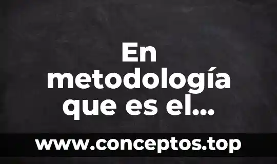 En metodología que es el apartado grupos de comparación