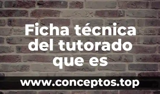 Qué es la técnica narrativa en psicología 8 Ficha técnica del tutorado que es