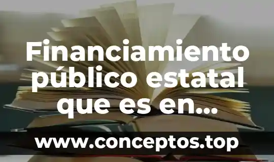 Que es un registro de nombre comercial en mexico 4 Financiamiento público estatal que es en México