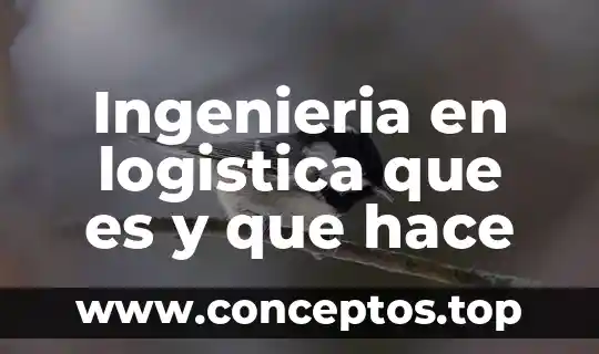 Ingenieria civil que es un claro 7 Ingenieria en logistica que es y que hace