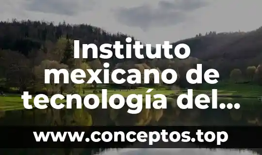 Instituto mexicano de tecnología del agua que es