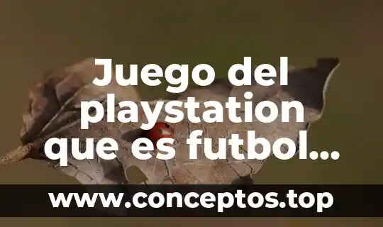 Juego del playstation que es futbol con carritos