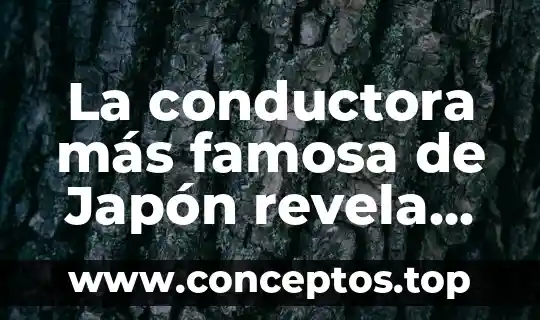 La conductora más famosa de Japón revela que es hombre
