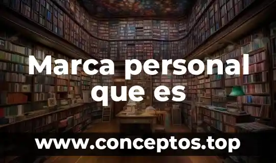 Nombre de la marca que es 8 Marca personal que es