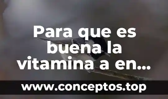 Para que es buena la vitamina a en la piel