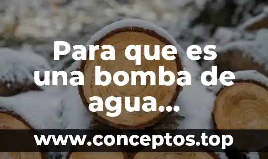 Qué es bomba presurizadora de agua 4 Para que es una bomba de agua sumergible para pecera