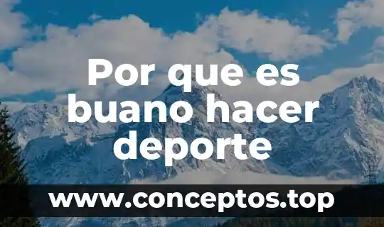 Que es hacer buches con agua 5 Por que es buano hacer deporte