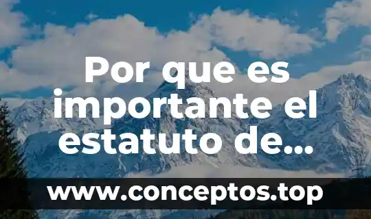 Por que es importante el estatuto de roma