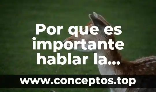 Por que es importante hablar la pederasti