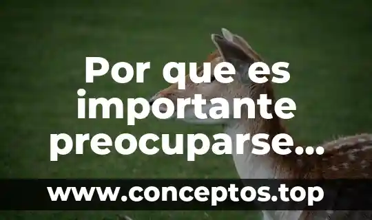 Por que es importante preocuparse por el futuro