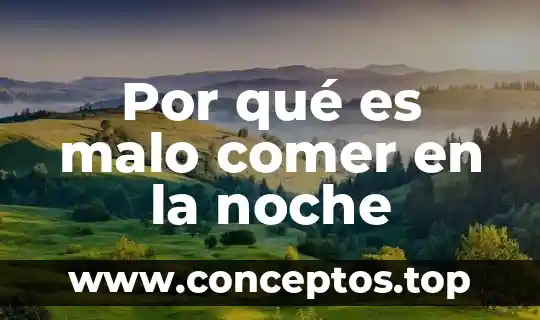 Si sientes olor a cafe que es a media noche 4 Por qué es malo comer en la noche