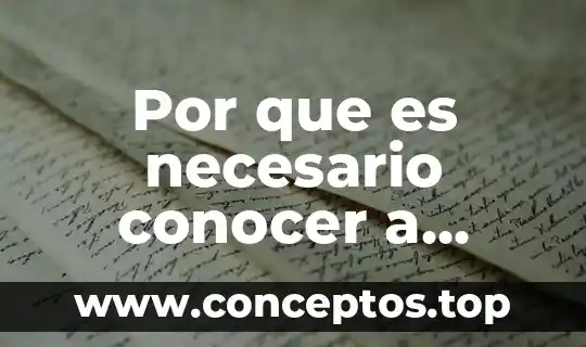 Por que es necesario conocer a nuestra competencia