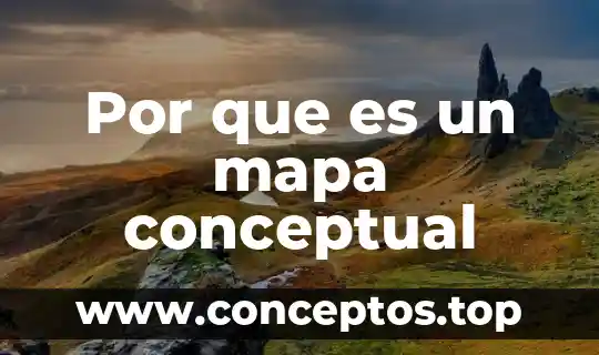 Por que es un mapa conceptual