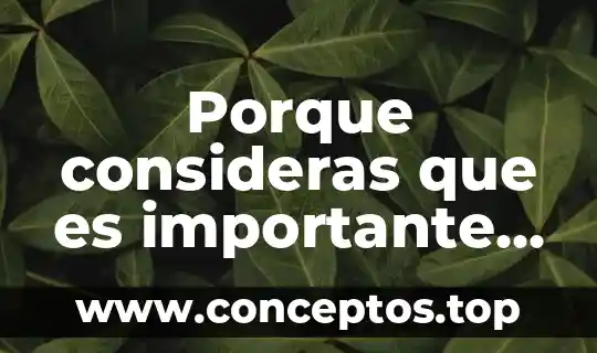 Porque consideras que es importante la estadística