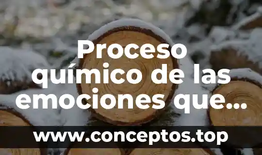 Qué es un compuesto en químico 7 Proceso químico de las emociones que es