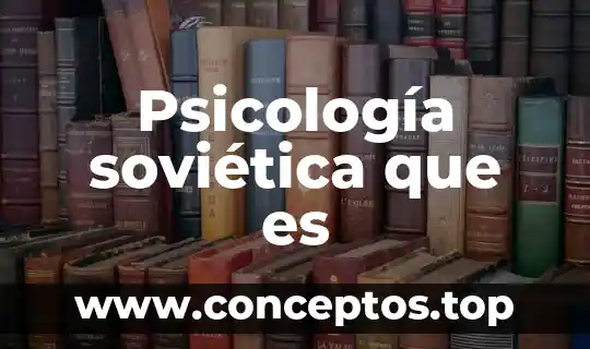Que es un totem en psicologia 5 Psicología soviética que es