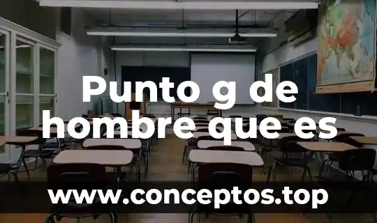 Punto g de hombre que es