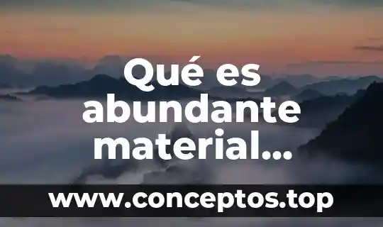 Que es un material compuesto fibrado 4 Qué es abundante material hiperecogénico