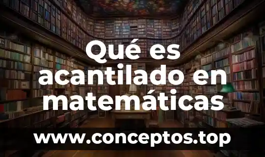 Que es gramo en matematicas 7 Qué es acantilado en matemáticas