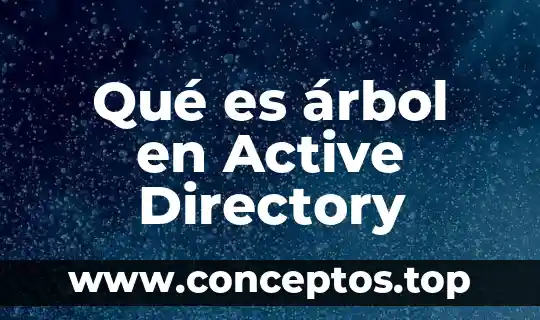 Qué es el Active Crystal Color y Purcolor 3 Qué es árbol en Active Directory