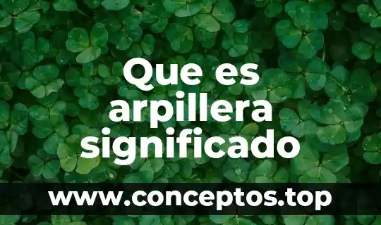 Que es arpillera significado