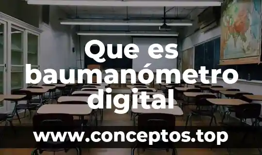 Que es un significado digital 3 Que es baumanómetro digital