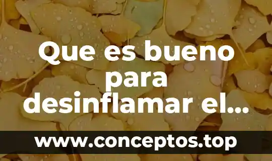 Que es bueno para desinflamar el parpado del ojo