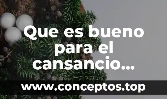 Que es bueno para el cansancio visual