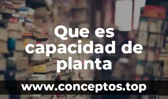 Qué es una planta albahaca 6 Que es capacidad de planta