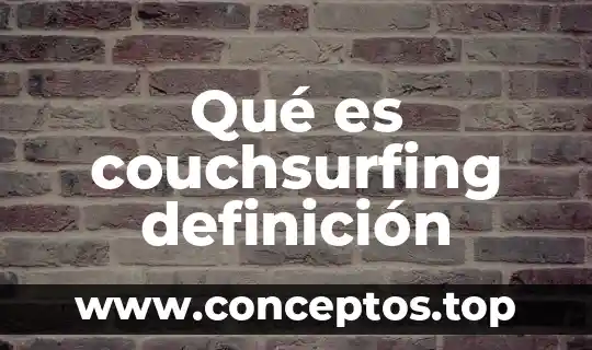 Qué es la primavera árabe definición 6 Qué es couchsurfing definición