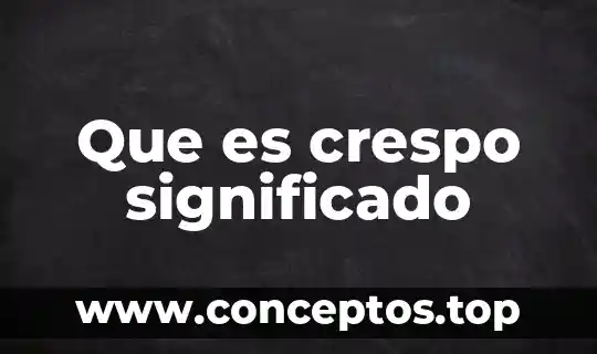 Que es el significado para saussure 5 Que es crespo significado