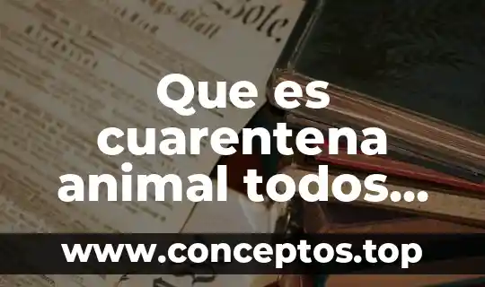 Qué es la enfermedad gota y cuáles son los síntomas 5 Que es cuarentena animal todos los sintomas