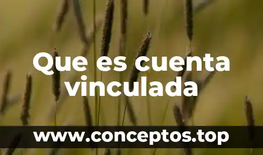 Que es cuenta vinculada