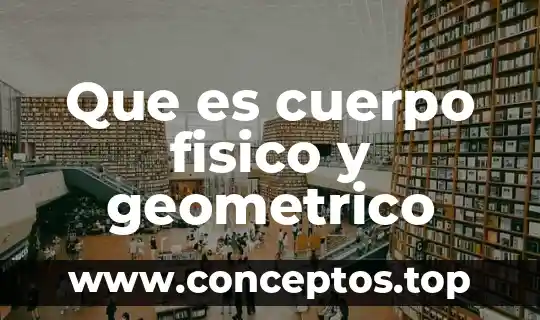 Qué es una línea y el nombre de cada cuerpo geométrico 3 Que es cuerpo fisico y geometrico