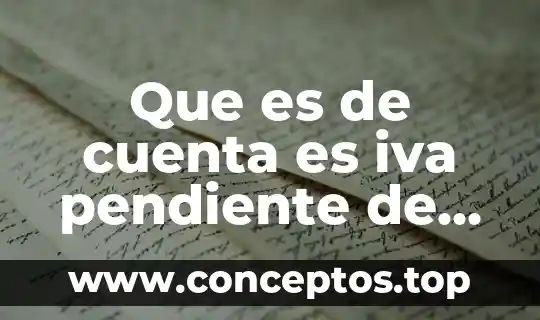 Que es un alias de la cuenta 8 Que es de cuenta es iva pendiente de trasladar
