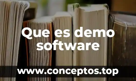 Que es otorgamiento significado 7 Que es demo software