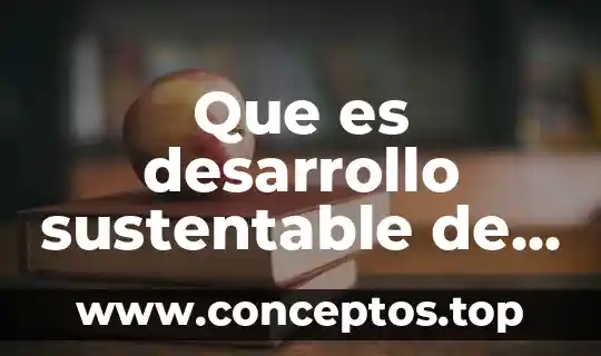 Que es desarrollo sustentable de microempresas