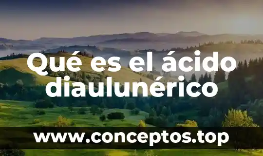 Qué es ácido succínico en enología 7 Qué es el ácido diaulunérico